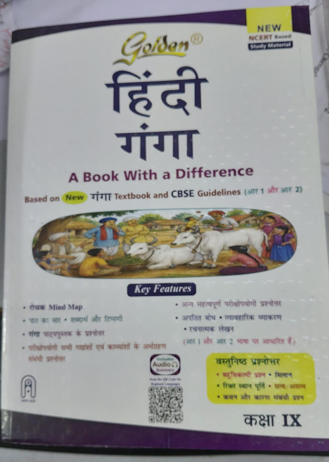 Golden Hindi Ganga Class 9th 